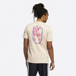 Adidas Performance Dame 7 EXTPLY Ανδρικό T-Shirt HALBLU -Lifestyle Ρούχα Εκπτώσεις adidas dame 7 ep t 2