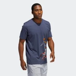 Adidas Dame Avatar Ανδρικό T-Shirt SHANAV -Lifestyle Ρούχα Εκπτώσεις adidas dame avatar tee 2