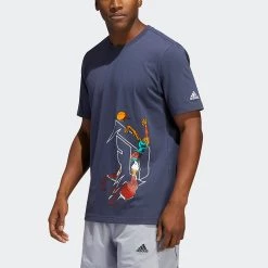 Adidas Dame Avatar Ανδρικό T-Shirt SHANAV -Lifestyle Ρούχα Εκπτώσεις adidas dame avatar tee 3