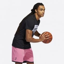 Adidas Performance Dame EXTPLY Opponent Advisory Ανδρική Μπλούζα Black -Lifestyle Ρούχα Εκπτώσεις adidas dame ep advis t 2