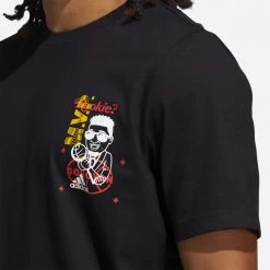 Adidas Performance Donovan Mitchell Avatar Rookie Ανδρικό T-shirt BLACK 10 Adidas Performance Donovan Mitchell Avatar Rookie Ανδρικό T-shirt BLACK -Lifestyle Ρούχα Εκπτώσεις adidas don avt rook 8