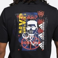 Adidas Performance Donovan Mitchell Avatar Rookie Ανδρικό T-shirt BLACK 11 Adidas Performance Donovan Mitchell Avatar Rookie Ανδρικό T-shirt BLACK -Lifestyle Ρούχα Εκπτώσεις adidas don avt rook 9