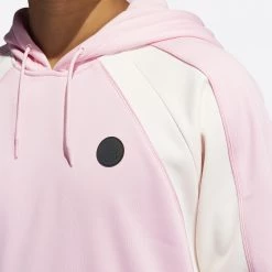 Adidas Performance Harden Foundation Ανδρική Μπλούζα με Κουκούλα LTPINK -Lifestyle Ρούχα Εκπτώσεις adidas hrd po 4