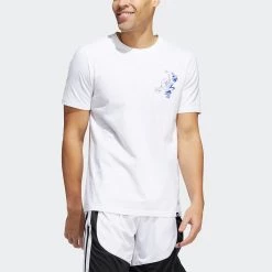 Adidas Performance Skates Ανδρικό T-Shirt WHITE -Lifestyle Ρούχα Εκπτώσεις adidas skates tee 3