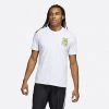 Adidas Performance Summer Basketball Αντρικό T-shirt WHITE -Lifestyle Ρούχα Εκπτώσεις adidas summer bckt