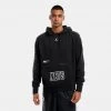 Jordan Brooklyn Nets Fleece Ανδρική Μπλούζα με Κουκούλα Black -Lifestyle Ρούχα Εκπτώσεις jordan bkn m nk flc po cts st