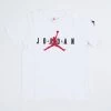 Jordan Brand Tee 5 Παιδική Μπλούζα WHITE -Lifestyle Ρούχα Εκπτώσεις jordan brand tee 5