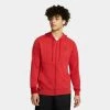 Jordan Air Dri-FIT Fleece Ανδρική Ζακέτα GYM RED/BLACK