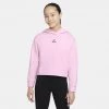 Jordan Cropped Παιδική Μπλούζα με Κουκούλα PINK FOAM -Lifestyle Ρούχα Εκπτώσεις jordan jdg jordan essentials boxy po