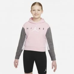 Jordan Jumpman Παιδικό Φούτερ PINK FOAM