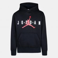 Jordan Jumpman Sustainable Po Παιδικό Φούτερ BLACK