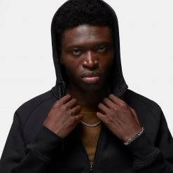 Jordan 23 Engineered Ανδρική Ζακέτα BLACK -Lifestyle Ρούχα Εκπτώσεις jordan m j 23e flc fz 3