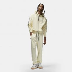 Jordan 23E Fleece Pant Ανδρικό Παντελόνι Φόρμας COCONUT MILK/BLACK 13 Jordan 23E Fleece Pant Ανδρικό Παντελόνι Φόρμας COCONUT MILK/BLACK -Lifestyle Ρούχα Εκπτώσεις jordan m j 23e flc pant 5