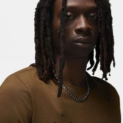 Jordan 23 Engineered Ανδρικό T-Shirt LIGHT OLIVE/BLACK/BLACK -Lifestyle Ρούχα Εκπτώσεις jordan m j 23e ss crew 2