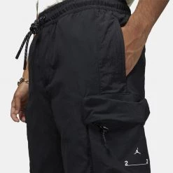 Jordan 23 Engineered Ανδρικό Παντελόνι Φόρμας BLACK/BLACK -Lifestyle Ρούχα Εκπτώσεις jordan m j 23e stmt woven pant 10