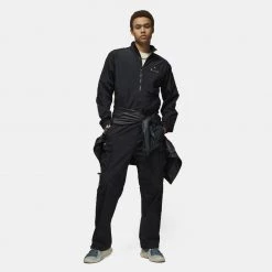 Jordan 23 Engineered Ανδρικό Παντελόνι Φόρμας BLACK/BLACK -Lifestyle Ρούχα Εκπτώσεις jordan m j 23e stmt woven pant 13