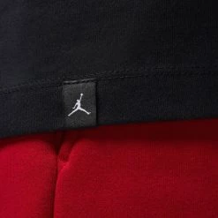 Jordan Brand Sorry Crew Ανδρικό T-shirt BLACK -Lifestyle Ρούχα Εκπτώσεις jordan m j brand sorry gx ss crew 6