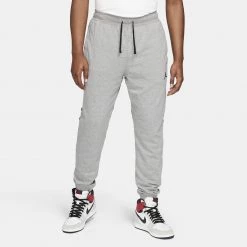 Jordan Dri-FIT Air Fleece Ανδρικό Παντελόνι Jogger CARBON HEATHER/BLACK