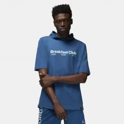 Jordan Dri-FIT Sport BC Ανδρική Μπλούζα με Κουκούλα FRENCH BLUE/BALTIC BLUE