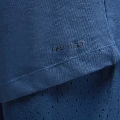 Jordan Dri-FIT Sport BC Ανδρική Μπλούζα με Κουκούλα FRENCH BLUE/BALTIC BLUE -Lifestyle Ρούχα Εκπτώσεις jordan m j df sprt bc gfx ss hd crew 9