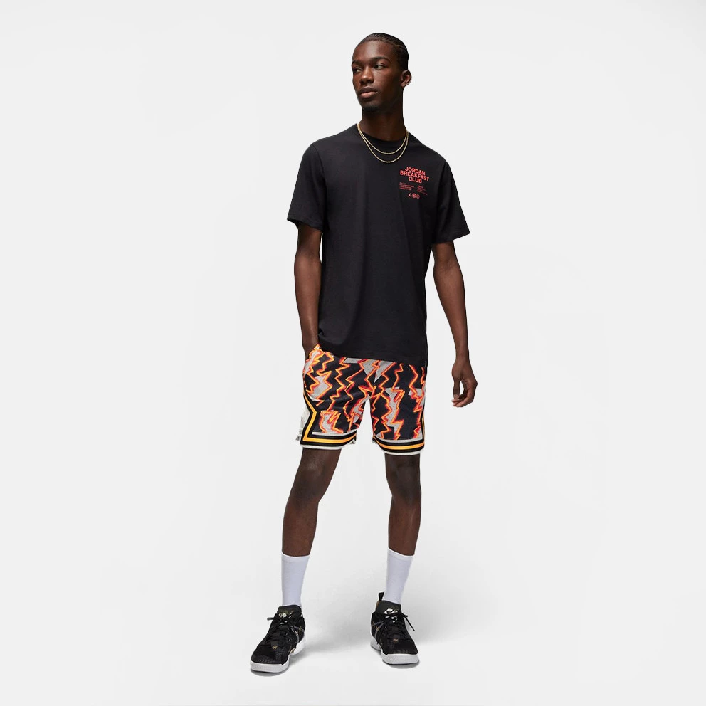 Jordan Dri-FIT Sport BC Ανδρικό T-Shirt BLACK/TURF ORANGE 9 Jordan Dri-FIT Sport BC Ανδρικό T-Shirt BLACK/TURF ORANGE - Image 7