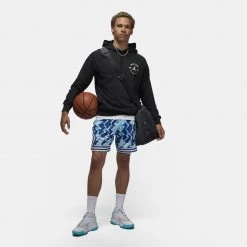 Jordan Dri-FIT Sport BC Ανδρική Μπλούζα με Κουκούλα BLACK/LT LIQUID LIME -Lifestyle Ρούχα Εκπτώσεις jordan m j df sprt csvr bc gfx flc po 16