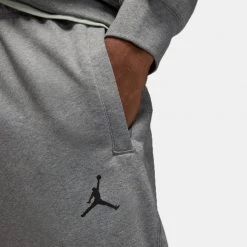 Jordan Dri-FIT Sport Crossover Ανδρικό Παντελόνι Φόρμας CARBON HEATHER/BLACK -Lifestyle Ρούχα Εκπτώσεις jordan m j df sprt csvr flc pant 13