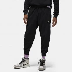 Jordan Dri-FIT Sport Crossover Ανδρικό Παντελόνι Φόρμας BLACK/WHITE