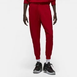 Jordan Dri-FIT Sport Crossover Ανδρικό Παντελόνι Φόρμας GYM RED/BLACK