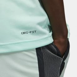 Jordan Dri-FIT Sport Ανδρικό T-shirt MINT FOAM/MINT FOAM/REFLECTIVE SILV -Lifestyle Ρούχα Εκπτώσεις jordan m j df sprt stmt ss top 17