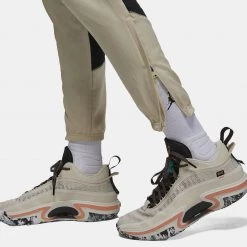 Jordan Sport Dri-FIT Ανδρικό Παντελόνι Φόρμας RATTAN/BLACK/BLACK -Lifestyle Ρούχα Εκπτώσεις jordan m j df sprt woven pant 4