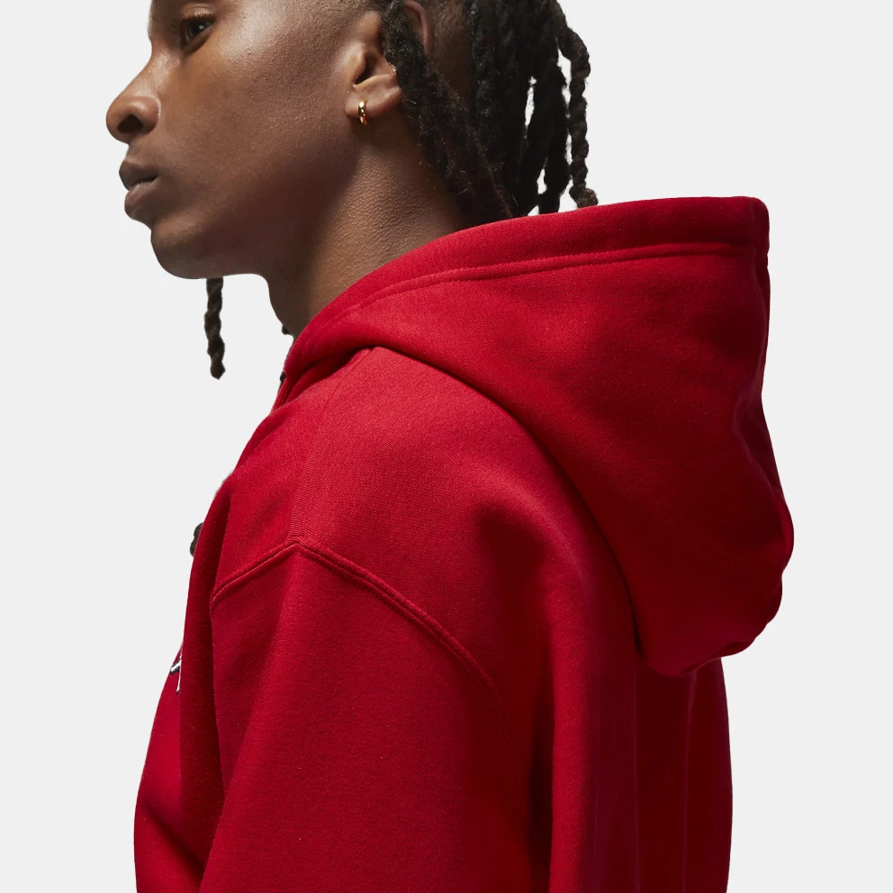 Jordan Essentials Ανδρική Ζακέτα GYM RED/WHITE 7 Jordan Essentials Ανδρική Ζακέτα GYM RED/WHITE - Image 5