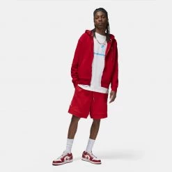 Jordan Essentials Ανδρική Ζακέτα GYM RED/WHITE 13 Jordan Essentials Ανδρική Ζακέτα GYM RED/WHITE -Lifestyle Ρούχα Εκπτώσεις jordan m j ess flc fz hoodie 11