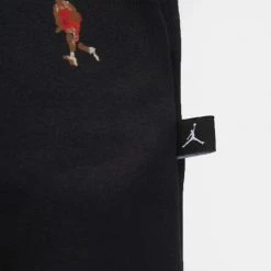 Jordan Essentials Ανδρικό Παντε΄λόνι Φόρμας BLACK -Lifestyle Ρούχα Εκπτώσεις jordan m j ess hol jm flc pant 8