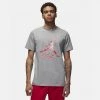 Jordan Essentials Jumpman Ανδρικό T-Shirt CARBON HEATHER/FIRE RED/WHITE 1 Jordan Essentials Jumpman Ανδρικό T-Shirt CARBON HEATHER/FIRE RED/WHITE -Lifestyle Ρούχα Εκπτώσεις jordan m j ess jumpman ss crew 12