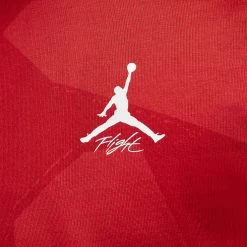 Jordan Essentials Ανδρικό T-Shirt FIRE RED -Lifestyle Ρούχα Εκπτώσεις jordan m j ess ss aop crew 2