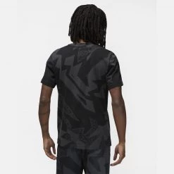 Jordan Essentials Ανδρικό T-Shirt OFF NOIR -Lifestyle Ρούχα Εκπτώσεις jordan m j ess ss aop crew 5