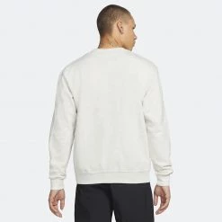 Jordan Statement Essentials Ανδρική Μπλούζα Με Μακρύ Μανίκι OATMEAL HEATHER 7 Jordan Statement Essentials Ανδρική Μπλούζα Με Μακρύ Μανίκι OATMEAL HEATHER -Lifestyle Ρούχα Εκπτώσεις jordan m j ess stmt flc gfx crew 1