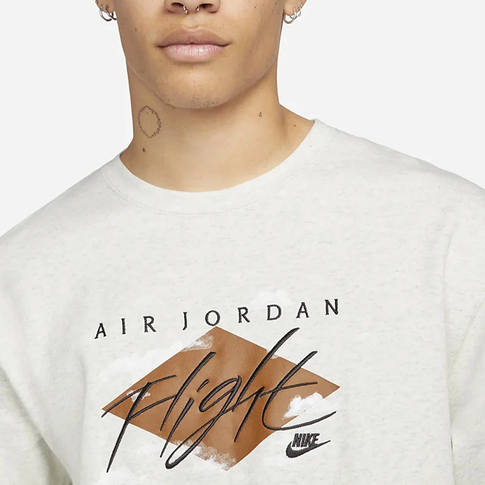 Jordan Statement Essentials Ανδρική Μπλούζα Με Μακρύ Μανίκι OATMEAL HEATHER 5 Jordan Statement Essentials Ανδρική Μπλούζα Με Μακρύ Μανίκι OATMEAL HEATHER - Image 3