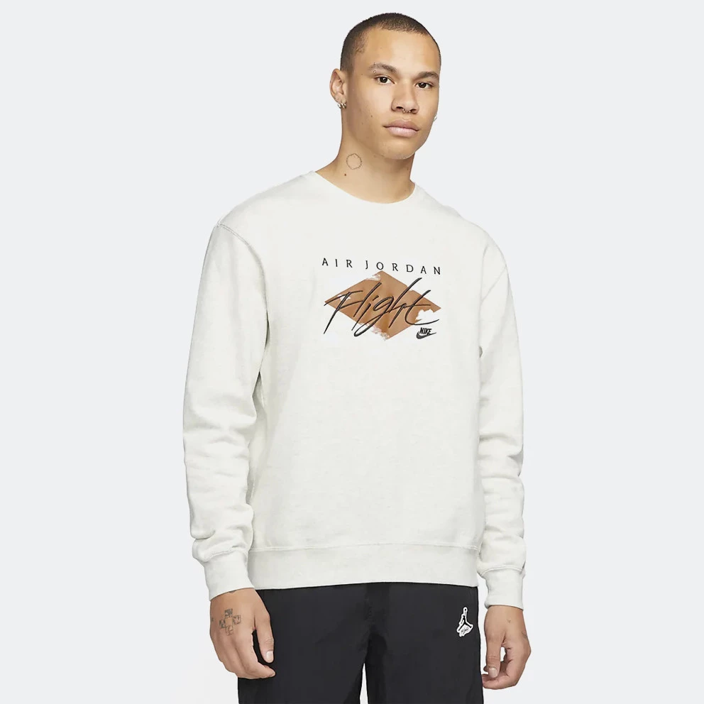 Jordan Statement Essentials Ανδρική Μπλούζα Με Μακρύ Μανίκι OATMEAL HEATHER 3 Jordan Statement Essentials Ανδρική Μπλούζα Με Μακρύ Μανίκι OATMEAL HEATHER