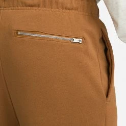 Jordan Essentials Statement Ανδρικό Fleece Παντελόνι Φόρμας DESERT BRONZE -Lifestyle Ρούχα Εκπτώσεις jordan m j ess stmt flc pant 10