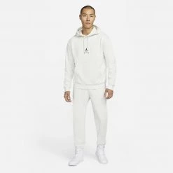 Jordan Essentials Statement Ανδρικό Fleece Παντελόνι Φόρμας OATMEAL HEATHER -Lifestyle Ρούχα Εκπτώσεις jordan m j ess stmt flc pant 17