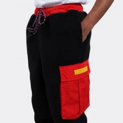 Jordan Essentials Mountainside Fleece Ανδρικό Παντελόνι Φόρμας BLACK -Lifestyle Ρούχα Εκπτώσεις jordan m j ess stmt mntn flc pant 5