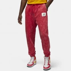 Jordan Essential Ανδρικό Παντελόνι Φόρμας FIRE RED