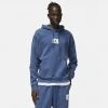 Jordan Essential Washed Fleece Ανδρική Μπλούζα με Κουκούλα FRENCH BLUE -Lifestyle Ρούχα Εκπτώσεις jordan m j ess stmt wash flc po 17