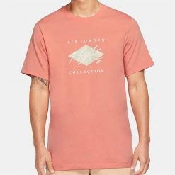 Jordan Flight Essentials Aνδρικό T-Shirt LT MADDER ROOT/SAIL/LT OREWOOD BRN