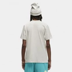 Jordan Flight Essentials Aνδρικό T-Shirt LT OREWOOD BRN/SAIL/WASHED TEAL -Lifestyle Ρούχα Εκπτώσεις jordan m j flt ess hbr ss crew 5