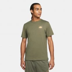 Jordan Flight Essentials Ανδρικό T-Shirt MEDIUM OLIVE/LIGHT CURRY/LIGHT CURRY