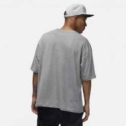 Jordan Flight Essentials Ανδρικό T-Shirt CARBON HEATHER -Lifestyle Ρούχα Εκπτώσεις jordan m j flt ess ovrsz ss crew 10