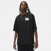 Jordan Flight Essentials Ανδρικό T-Shirt BLACK -Lifestyle Ρούχα Εκπτώσεις jordan m j flt ess ovrsz ss crew 4